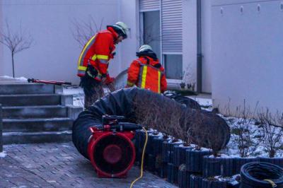 Backnang-Steinbach: Gasaustritt in einem Wohnhaus - Zahlreiche Anwohner muessen evakuiert werden